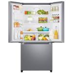 563L Gross - 470L Net Capacity French Door Fridge With Drawer, Twin Cooling Plus, Fingerprint Resistant Finish, Water Dispenser, Easy Access Control 563 L RF49A5202SL Silver