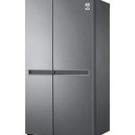 643L Net Capacity, Side By Side Refrigerator With Smart Inverter Compressor, Multi Air Flow, No Frost, Express Cool Smart Diagnosis GR-B267JQYL Dark Graphite Steel