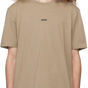 Brown Bonded T-Shirt