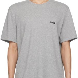 Gray Embroidered T-Shirt