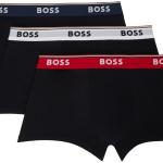 Three-Pack Black Boxer Briefs