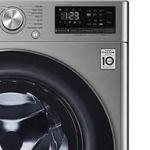 1400 RPM Front Load Washing Machine 1795 W F4V5RYP2T Stainless Silver