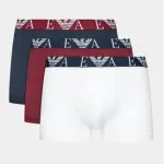 Set di 3 boxer 111357 3F715 13911 Bianco