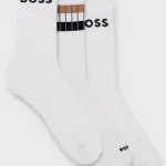 Three-Pack White Socks