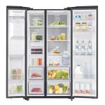 Side By Side Refrigerator RS64R5331B4 Matte Black