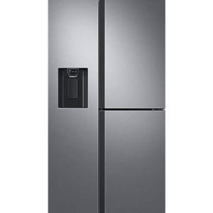 650L Gross And 602L Net Capacity Side By Side Refrigerator With Flex Zone And Water Dispenser, Digital Inverter And Space Max Technology 240 W RS65R5691SL Ez Clean Steel