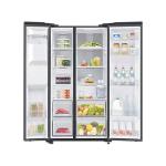 Side By Side Refrigerator With Space RS64R5331B4 Black