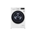 Front Load Washer AI DD Steam ThinQ Platinum 9 kg F4R5VYG0W White