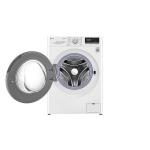 Front Load Washer AI DD Steam ThinQ Platinum 9 kg F4R5VYG0W White