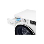 Front Load Washer AI DD Steam ThinQ Platinum 9 kg F4R5VYG0W White