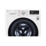 Front Load Washer AI DD Steam ThinQ Platinum 9 kg F4R5VYG0W White